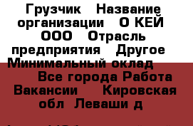 Грузчик › Название организации ­ О’КЕЙ, ООО › Отрасль предприятия ­ Другое › Минимальный оклад ­ 25 533 - Все города Работа » Вакансии   . Кировская обл.,Леваши д.